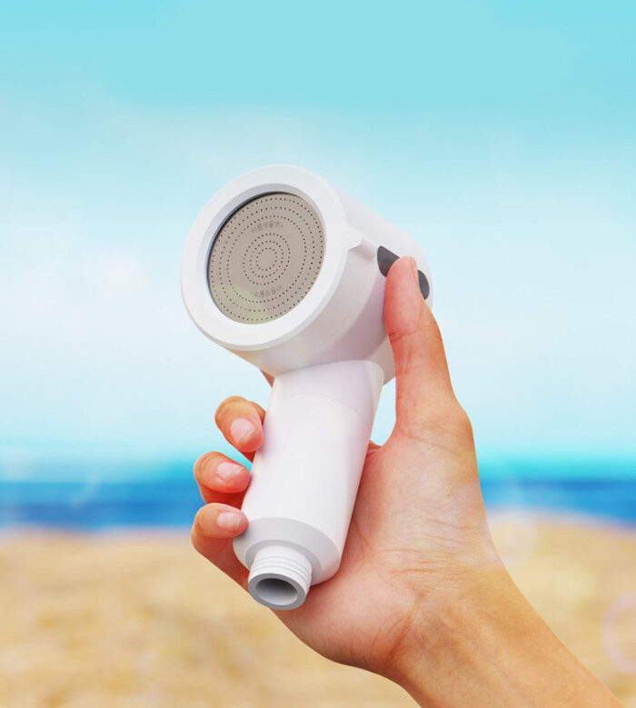 BAREUNSOO Travel Mini Shower Head+Right Filter 2p Set - Image 3