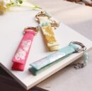 K-Heritage Peony Pattern Key Ring