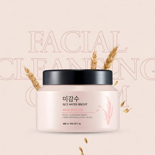 THE FACE SHOP Light Water Bright Facial Cleansing Cream 400ml