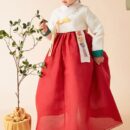 Kiztt Yeonhong Girls' Hanbok