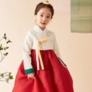 Kiztt Yeonhong Girls' Hanbok
