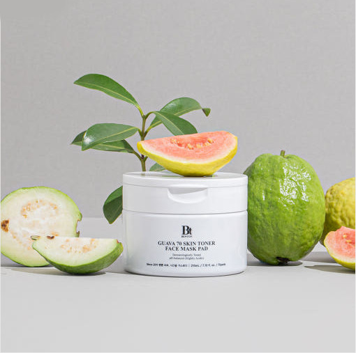 BENTON Guava 70 Skin Toner Pad Pack 210ml (70 Sheets) Soothing Moisturizing Vegan Skin Texture
