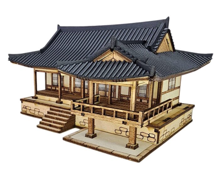 K-Heritage The Traditional Korean House ㄱ-Shape Raised Floor DIY Kit