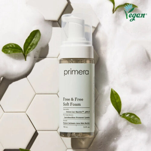 primera Free & Free Y-Zone pH-balanced feminine Soft Foam 150ml