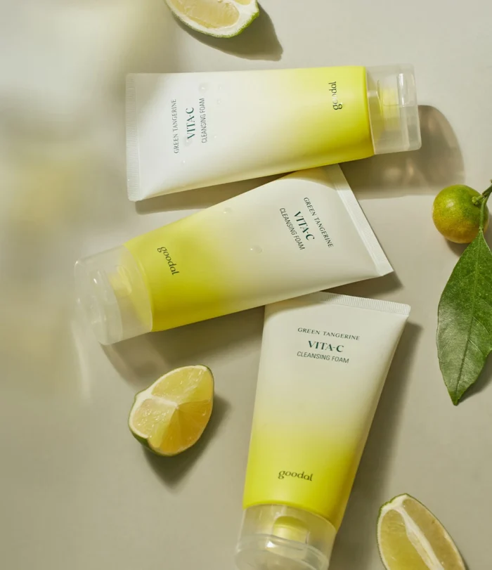 Goodal Green Tangerine Vita-C Cleansing Foam 150g - Image 2
