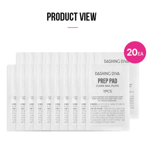 DASHING DIVA Nail Care Prep Pad 20ea