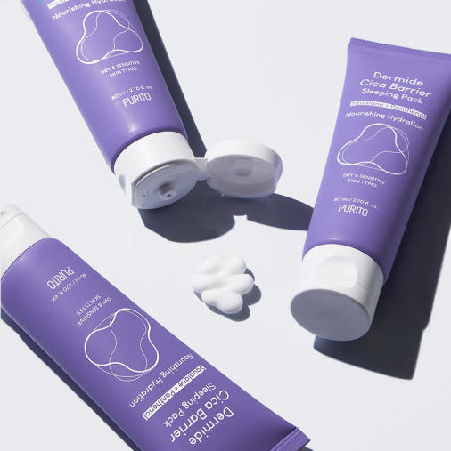 PURITO Dermide Cica Barrier Sleeping Pack 80ml - Image 4