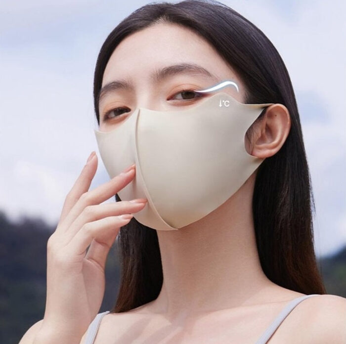 J & RI UV Protection 3D Cooling Golf Mask 2ea - Image 2