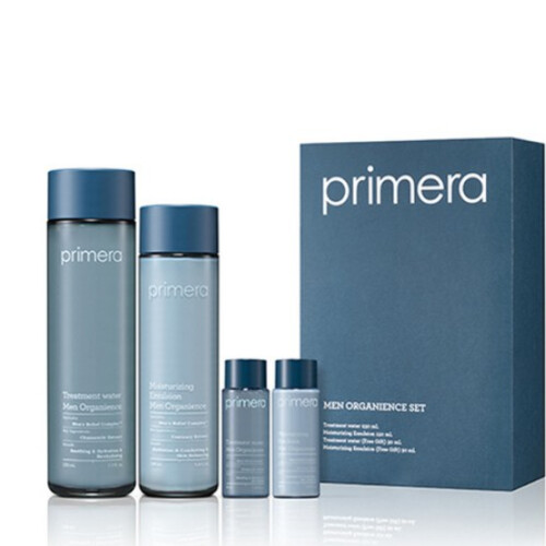 Primera Men Organience Treatment Water 230ml + Emulsion 160ml Set