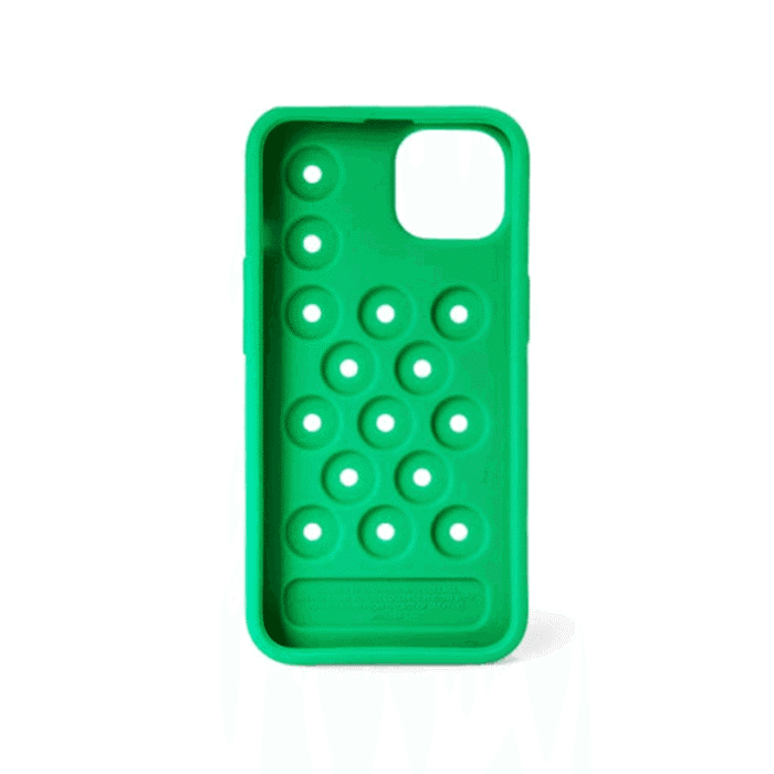Line Friends - iPhone 14/14PRO COLLER Clover Green Mobile Phone Case - EmpressKorea