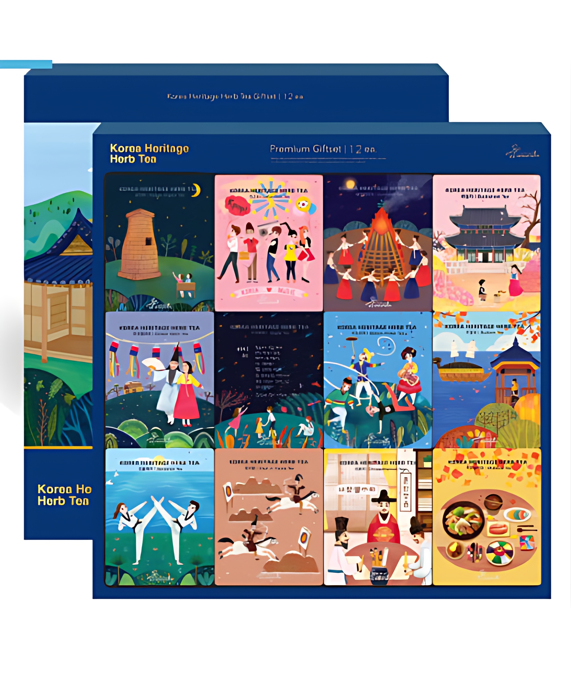 "meta_description": "Savor Korea's traditional teas. 12 unique flavors in Areumdre set for health and taste.",