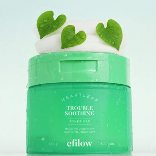 efilow Heartleaf Trouble Soothing Toner Pads 100pads 180g