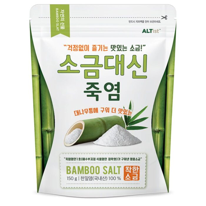 150g bamboo salt instead of salt - EmpressKorea