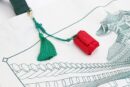 K-Heritage Bojagi (Wrapping Cloth) Key Ring