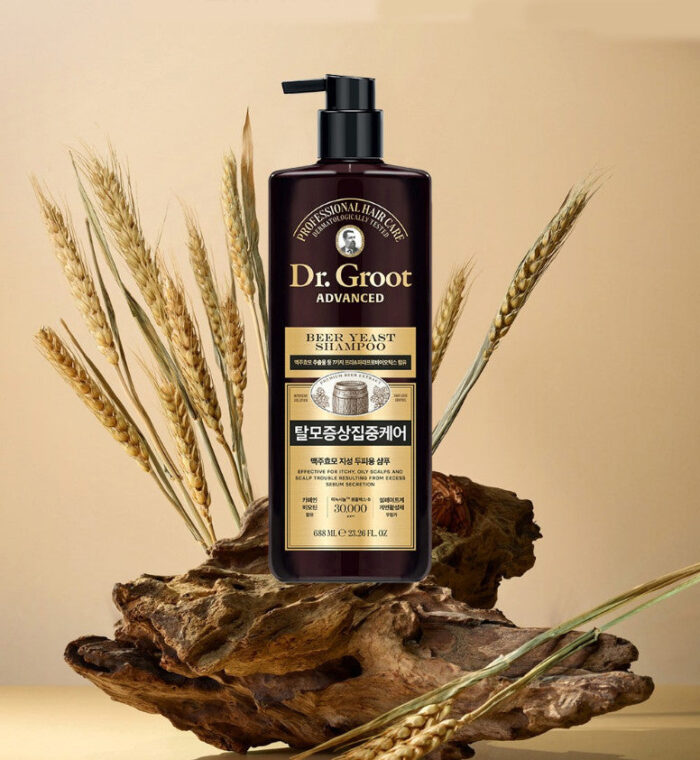 Dr. Groot Beer Yeast Shampoo for Oily Scalp Intensive Care for Hair Loss 688ml