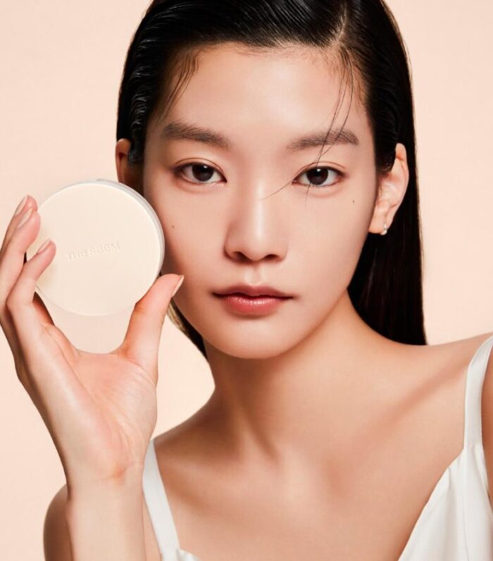 the SAEM Cover Perfection Concealer Cushion 12g + Refill 12g SPF50+ PA++++