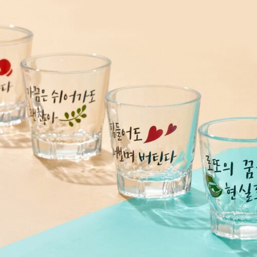 ARTWEAR Salary Soju Glass 4PSET
