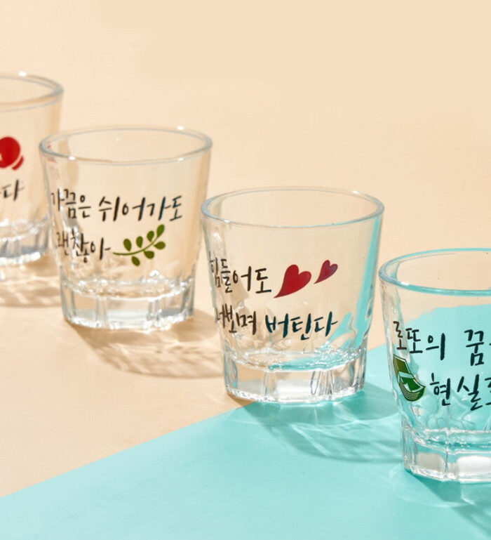 ARTWEAR Salary Soju Glass 4PSET