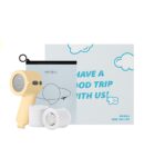 BAREUNSOO Travel Mini Shower Head+Right Filter 2p Set