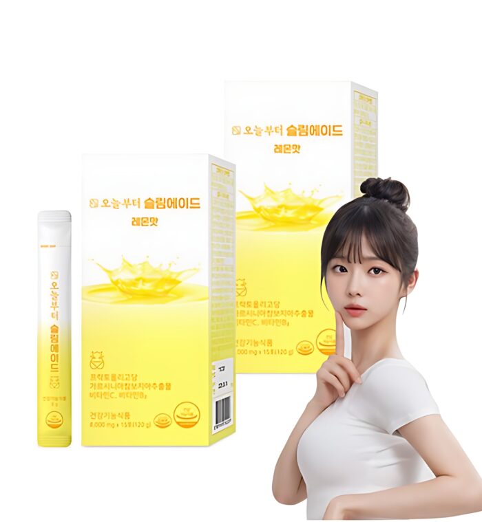Slimade Lemon Flavor 120g 15stick+15stick