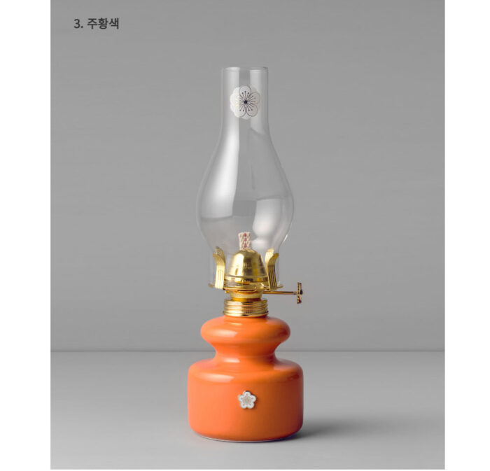 K-Heritage Plum Tree Blossom Oil Lamp (Round/Large) - Image 4