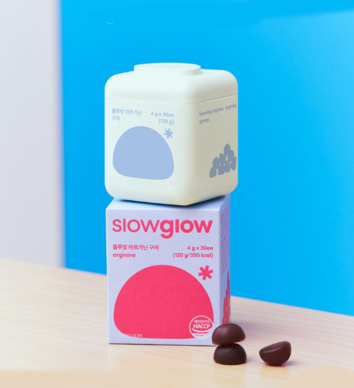 slowglow Blooming Arginine Gummy Arginine 30ea 120g