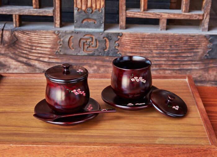 K-Heritage Couple Teacup Set Park Kang-yong - Image 2