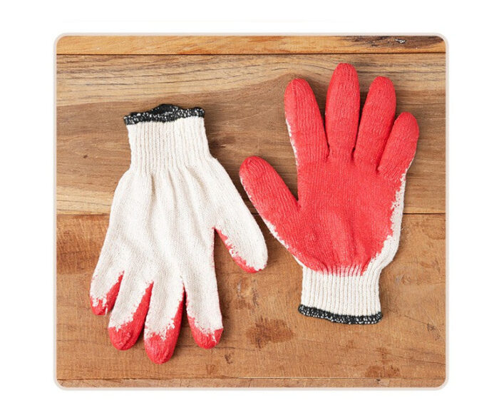 Tamsaa Half-Coated Cotton Gloves L 10set - Image 4