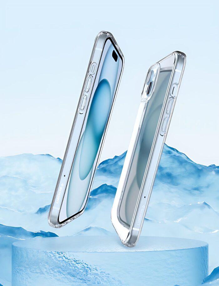 spigen iPhone 15 Plus Case Ultra Hybrid - Crystal Clear