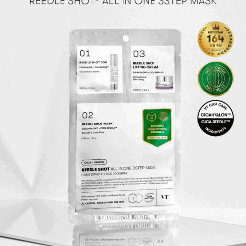 VT COSMETICS REEDLE SHOT All in One 3Step Mask * 3pack