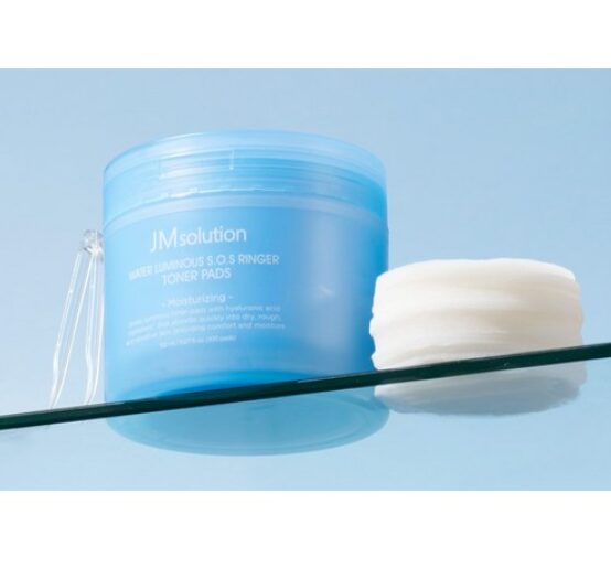 JM Solution Water Luminous S.O.S Ringer Toner Pad Black 100 pads 150ml