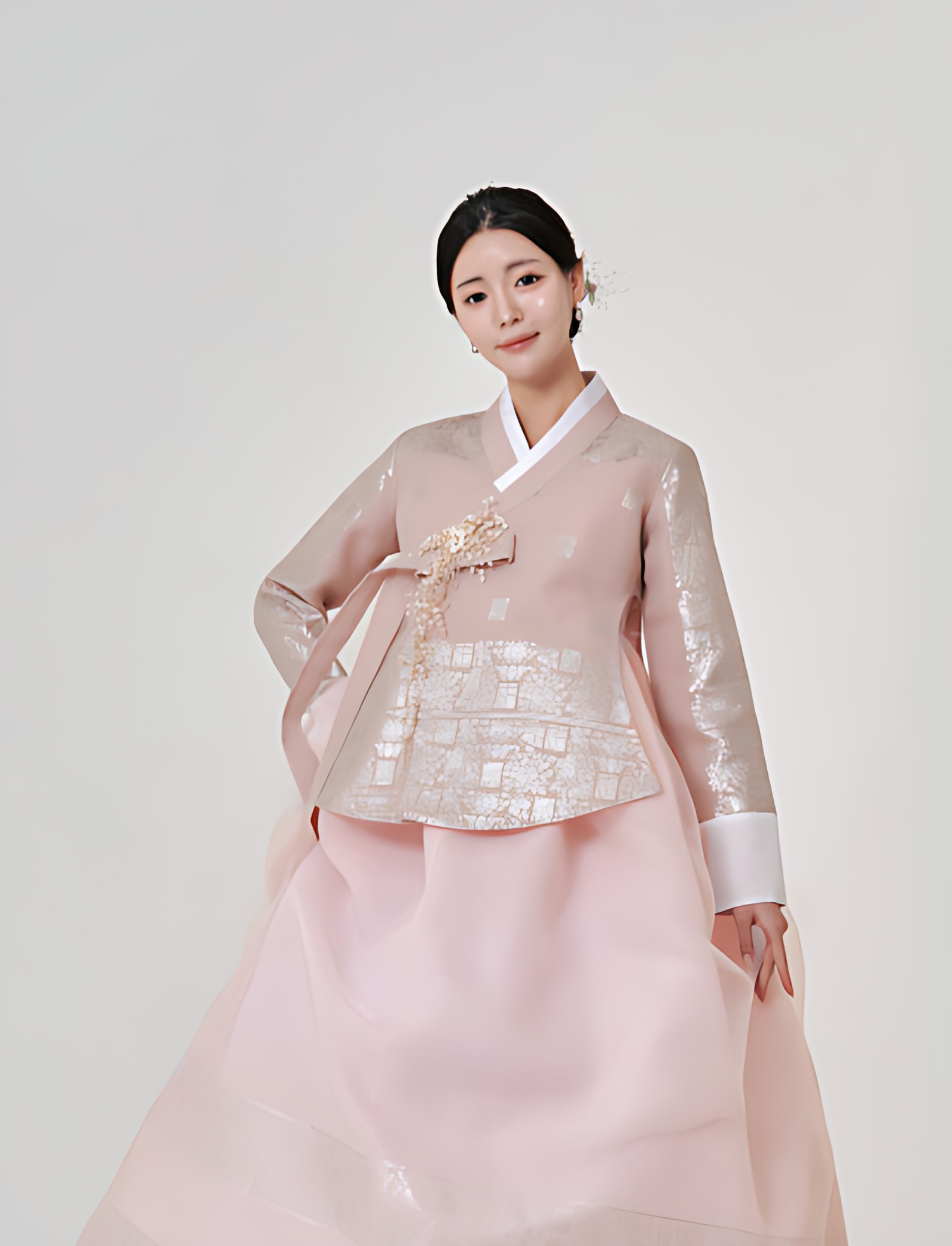 Minhanbok No.401 Women's Hanbok - Beige