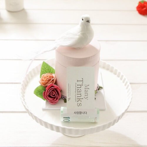 Reverse Flower Money Cake Small