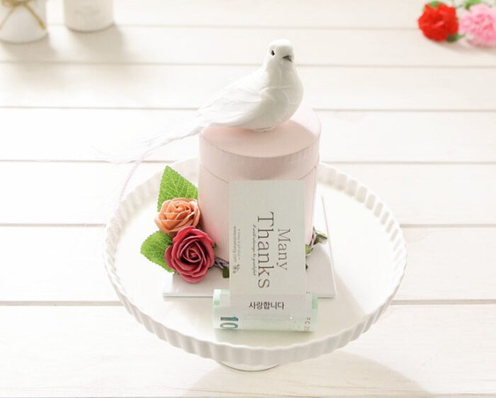 Reverse Flower Money Cake Small