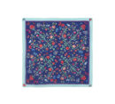 K-Heritage Bojagi with Floral Embroidery (Suwhamunbo) Handkerchief