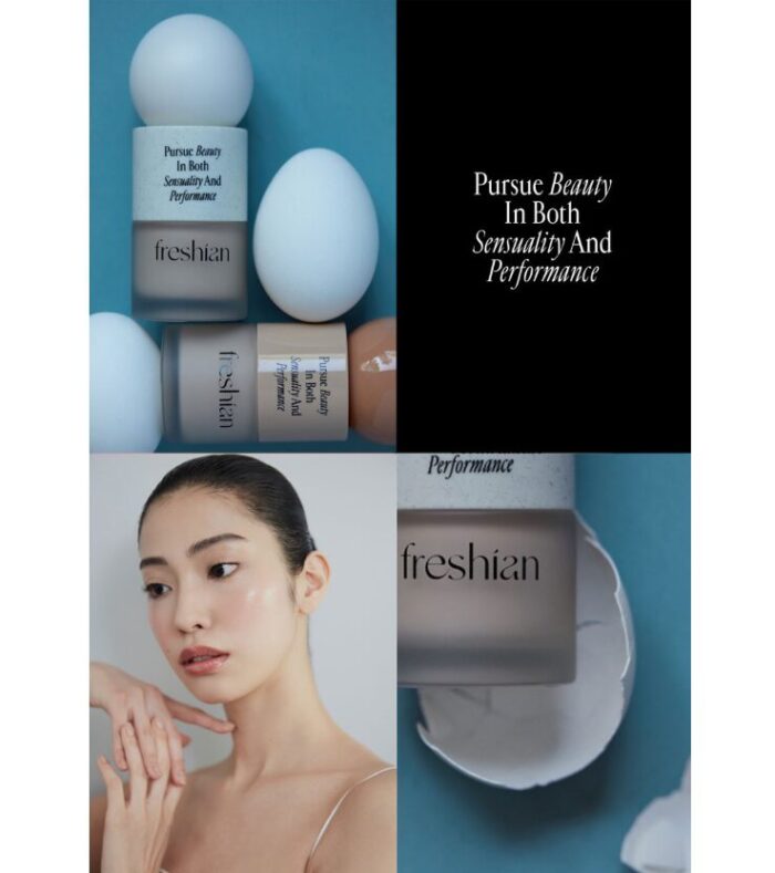 freshian Egg-like Foundation Vegan SPF35 PA++ 30ml - Image 4