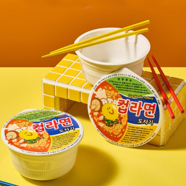 Ceramic Cup Ramen Container