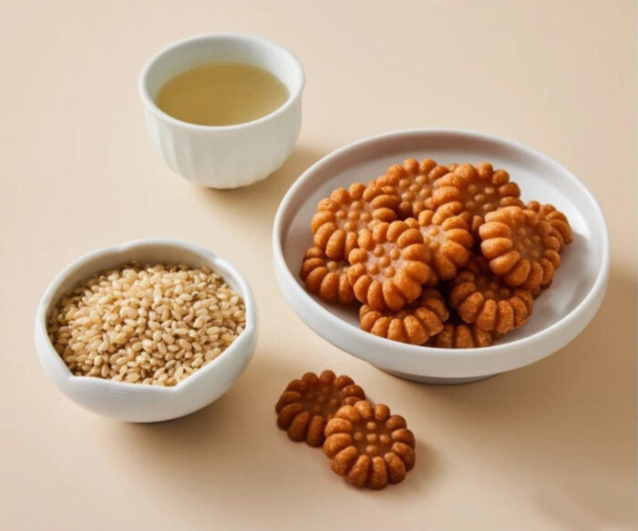 ORGA Brown Rice Yakgwa 200g*2pack/4pack - Image 3