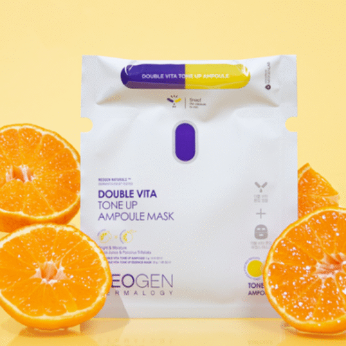 NEOGEN Double Vita Tone Up Ampoule Mask 3g/30g*5pack - EmpressKorea