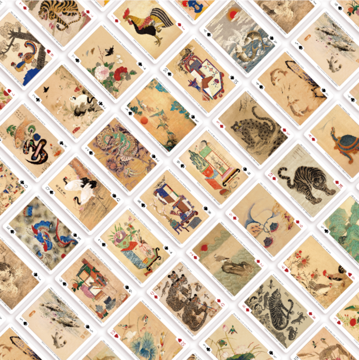 K-Heritage Korean Poker Card – Lucky Flower