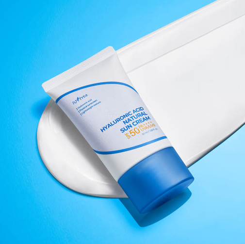 Isntree Hyaluronic Acid Natural Sun Cream SPF 50+ PA++++ 50ml - Image 2