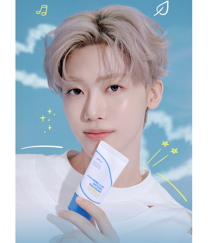 Isntree Hyaluronic Acid Natural Sun Cream SPF 50+ PA++++ 50ml