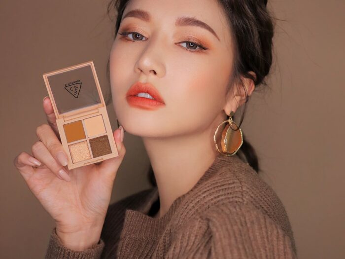3CE Mini Multi Eye Color Palette #Almond Fudge 3.2g - EmpressKorea