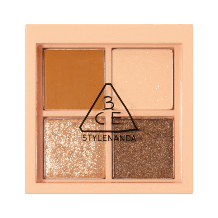 3CE Mini Multi Eye Color Palette #Almond Fudge 3.2g - EmpressKorea