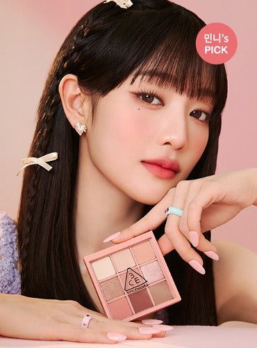3CE Multi Eye Color Palette #Rosy Muhly 8g - EmpressKorea