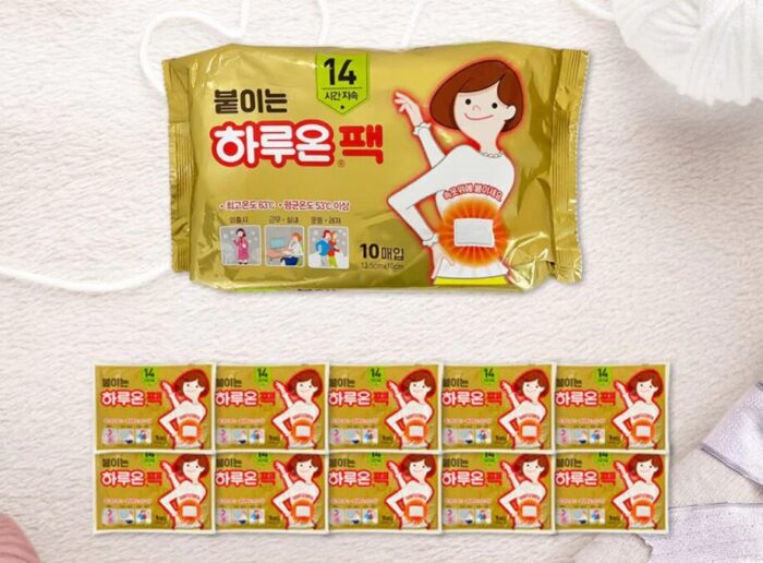 Hot pack with adhesive patch 10pcs