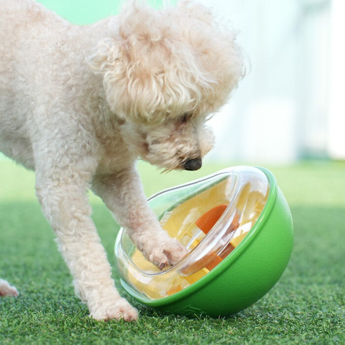 Paw Quest Avocado Ottogi Spill-Proof Nosework Dog Treat Toy - Image 3