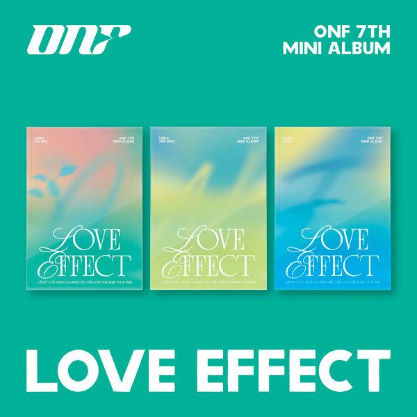 ONF (Set/3 Types Of Albums) - 7th Mini Album LOVE EFFECT - EmpressKorea