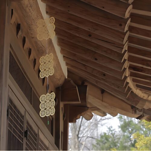 K-Heritage Flower Pattern Hanji Mobile 3-Tier/5-Tier