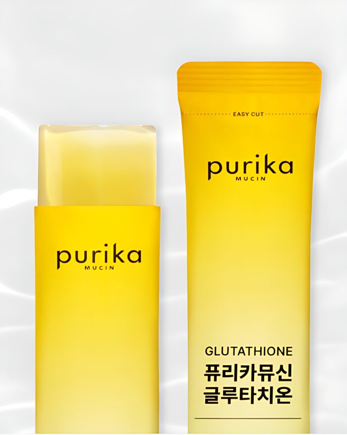 PURIKA MUCIN Glutathione Sour Lemon Flavor 20g*10pack - Image 3